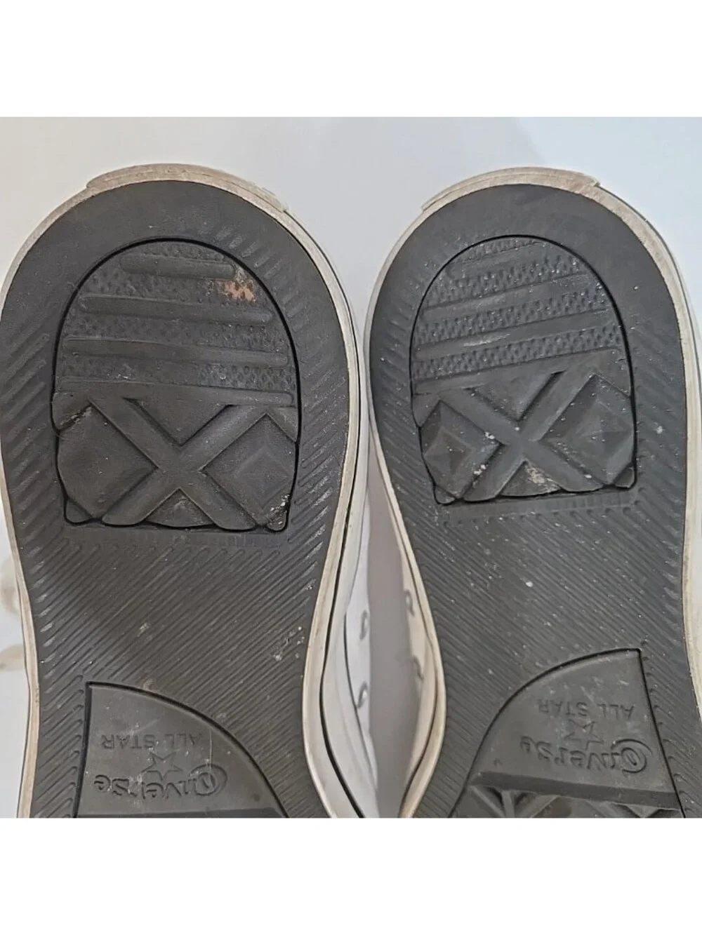 Converse All-Star Unisex White Ox Leather Low-Top Sneakers Size M 12 W 14 - Picture 15 of 16